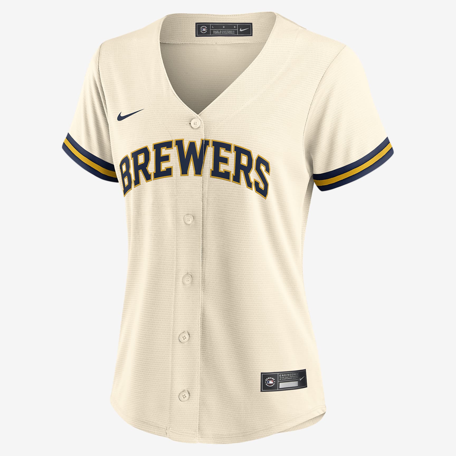 Jersey De B Isbol Replica Para Mujer Mlb Milwaukee Brewer Nike